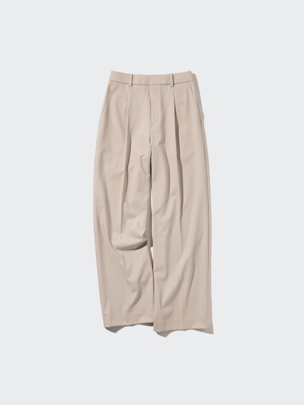 Uniqlo Wide-Fit Pleated Pants